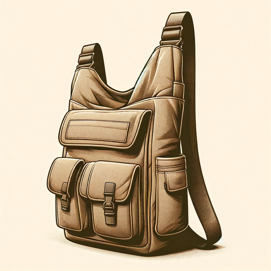 Casual Canvas Sling Bag