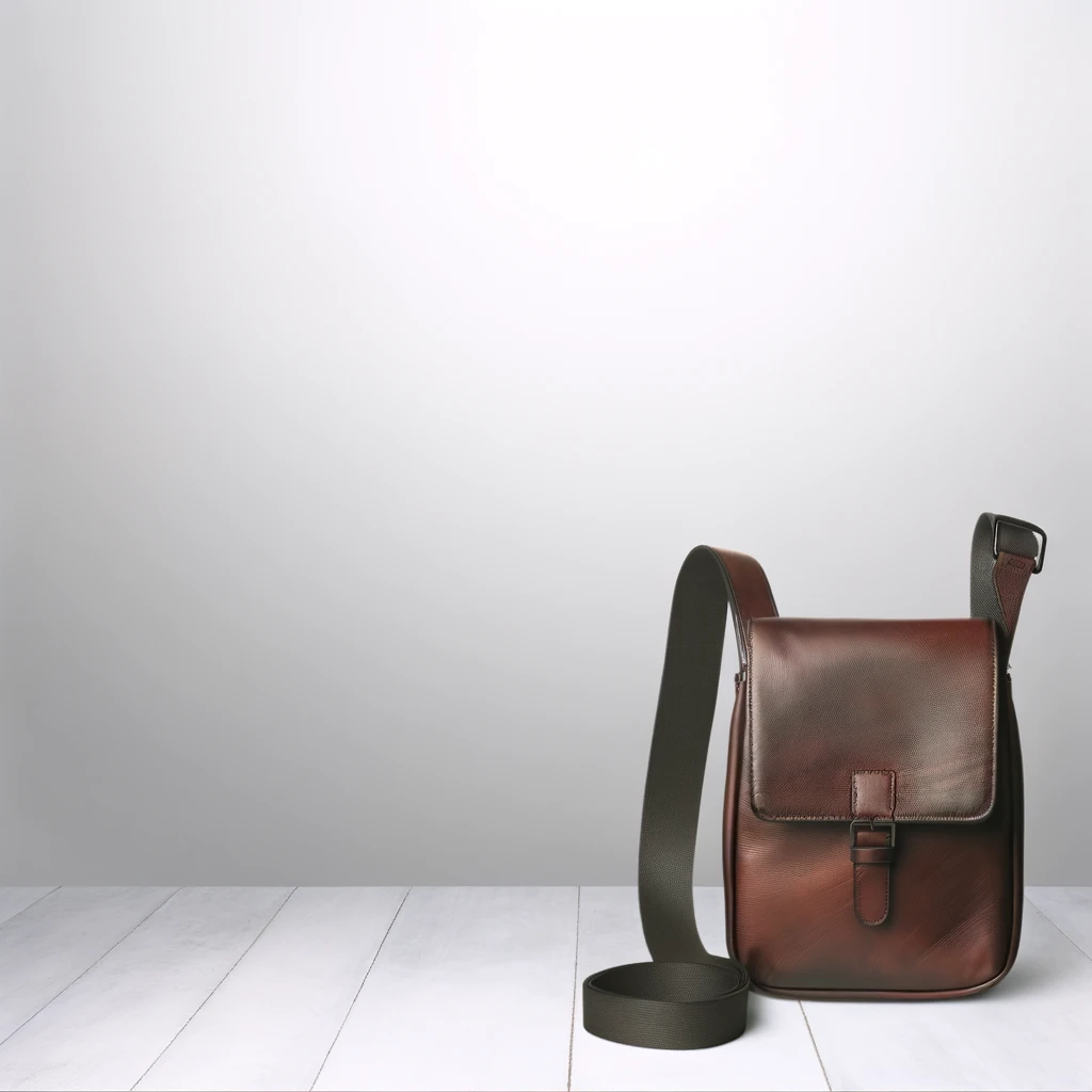 Sophisticated Leather Sling Bag
